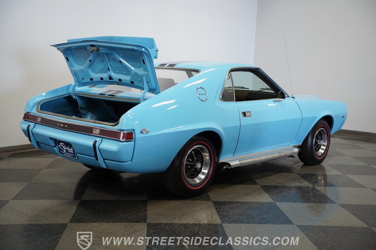 1969 AMC AMX Big Bad Blue Tribute