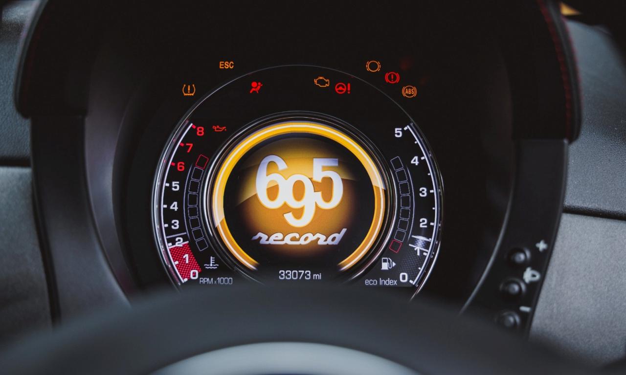 2016 Abarth 500 695 Biposto Record