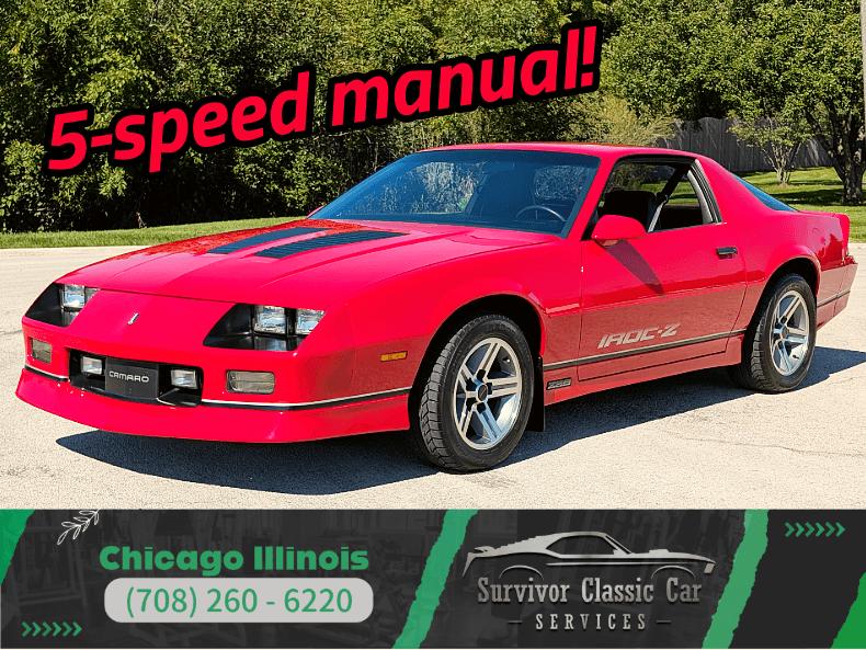 1986 Chevrolet Camaro IROC-Z