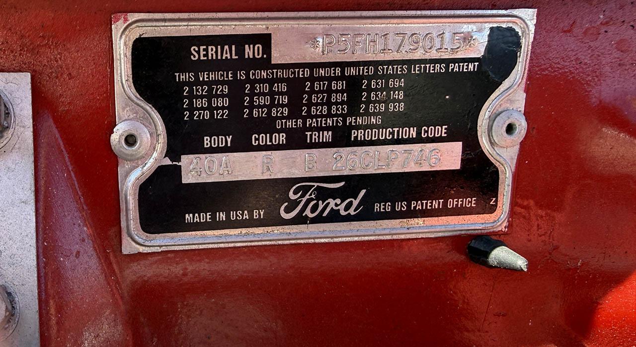 1955 Ford Thunderbird
