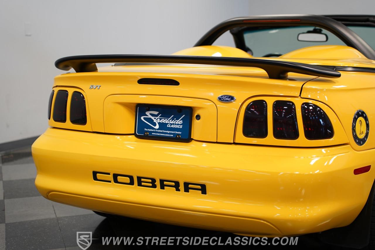 1998 Ford Mustang Cobra SVT Convertible
