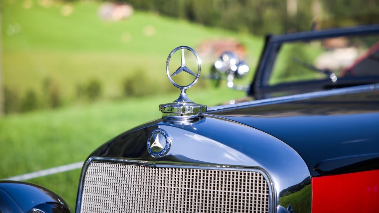 1938 Mercedes - Benz 320 "Cabriolet A" in the style of Sindelfingen