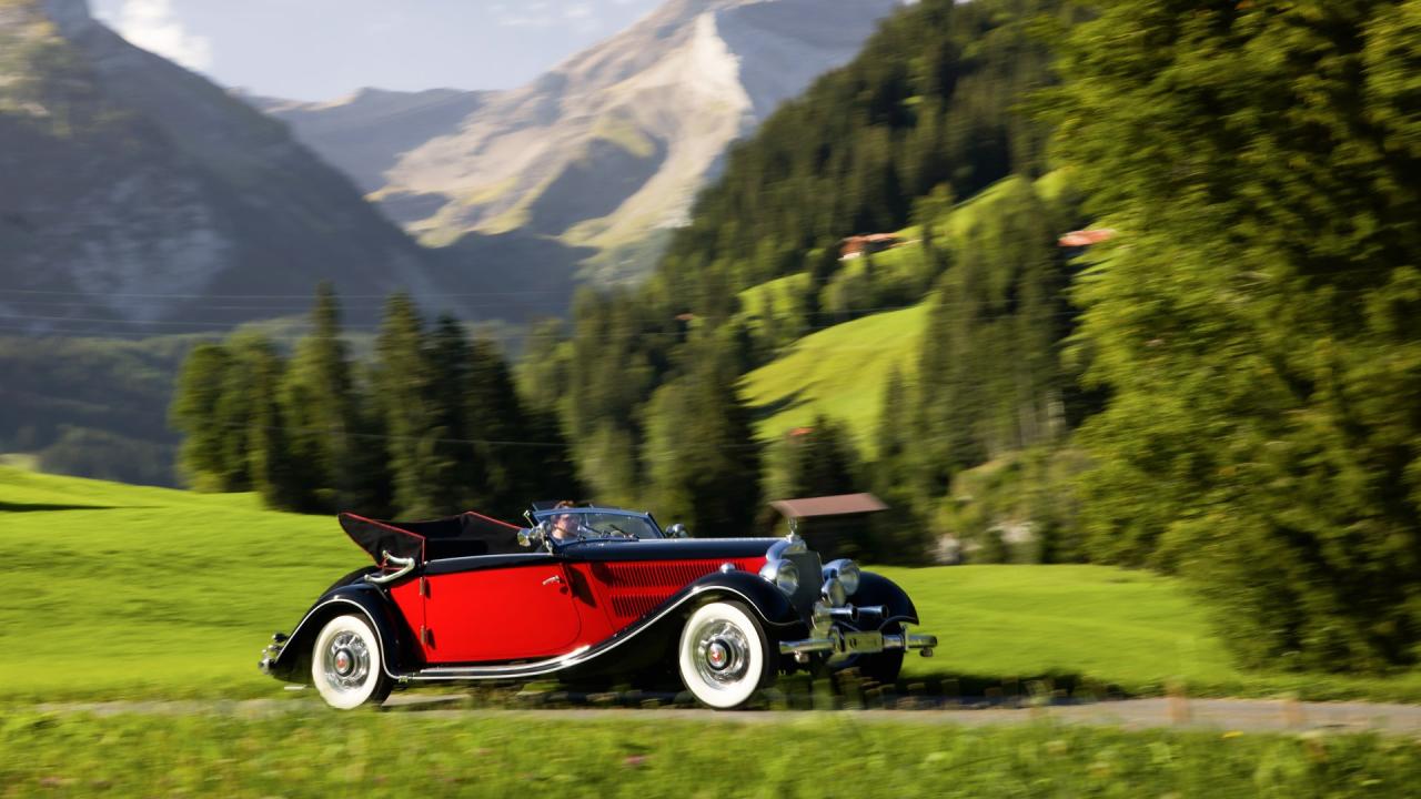 1938 Mercedes - Benz 320 "Cabriolet A" in the style of Sindelfingen