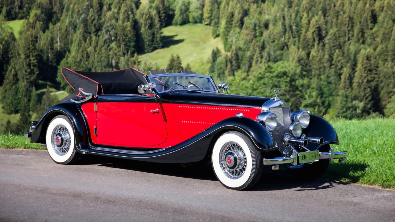 1938 Mercedes - Benz 320 "Cabriolet A" in the style of Sindelfingen