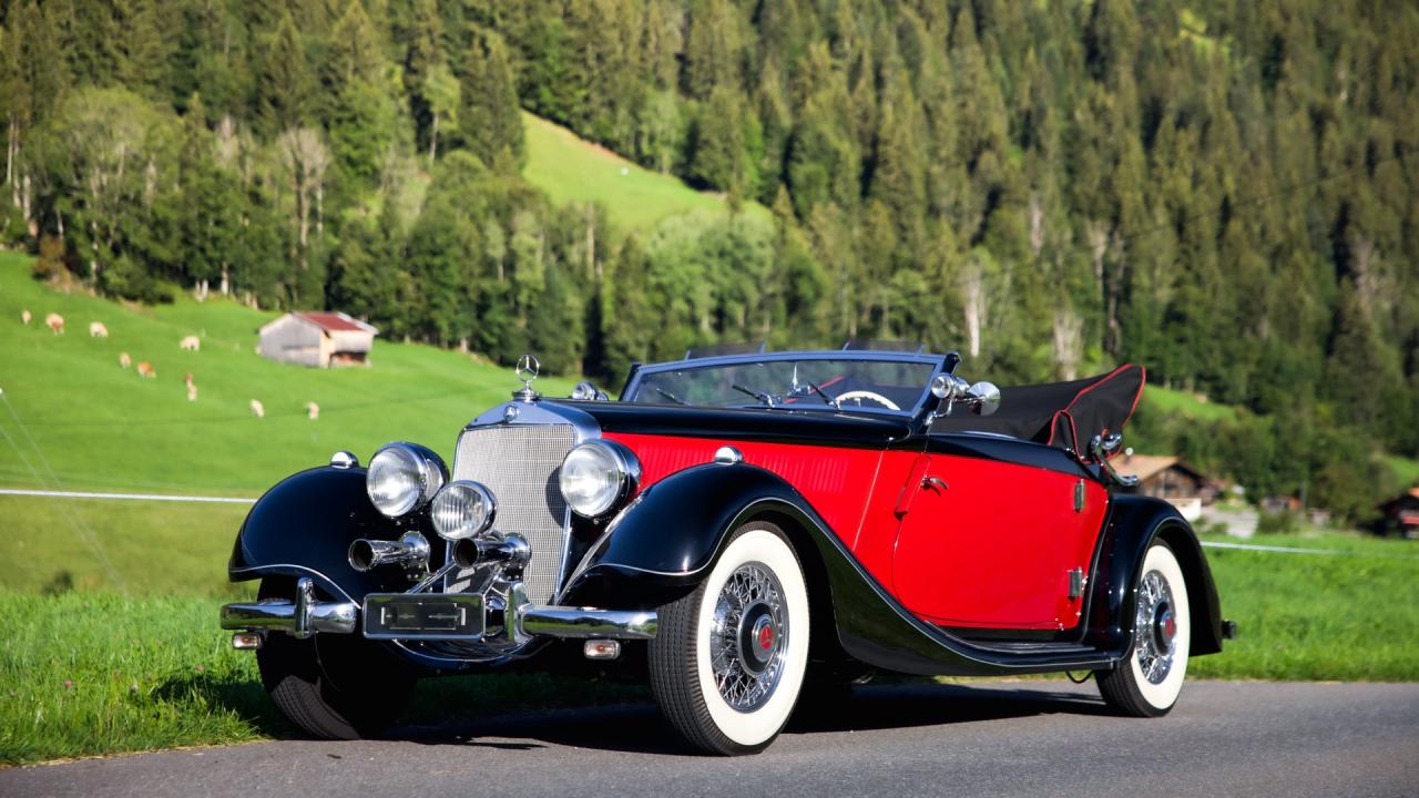 1938 Mercedes - Benz 320 "Cabriolet A" in the style of Sindelfingen