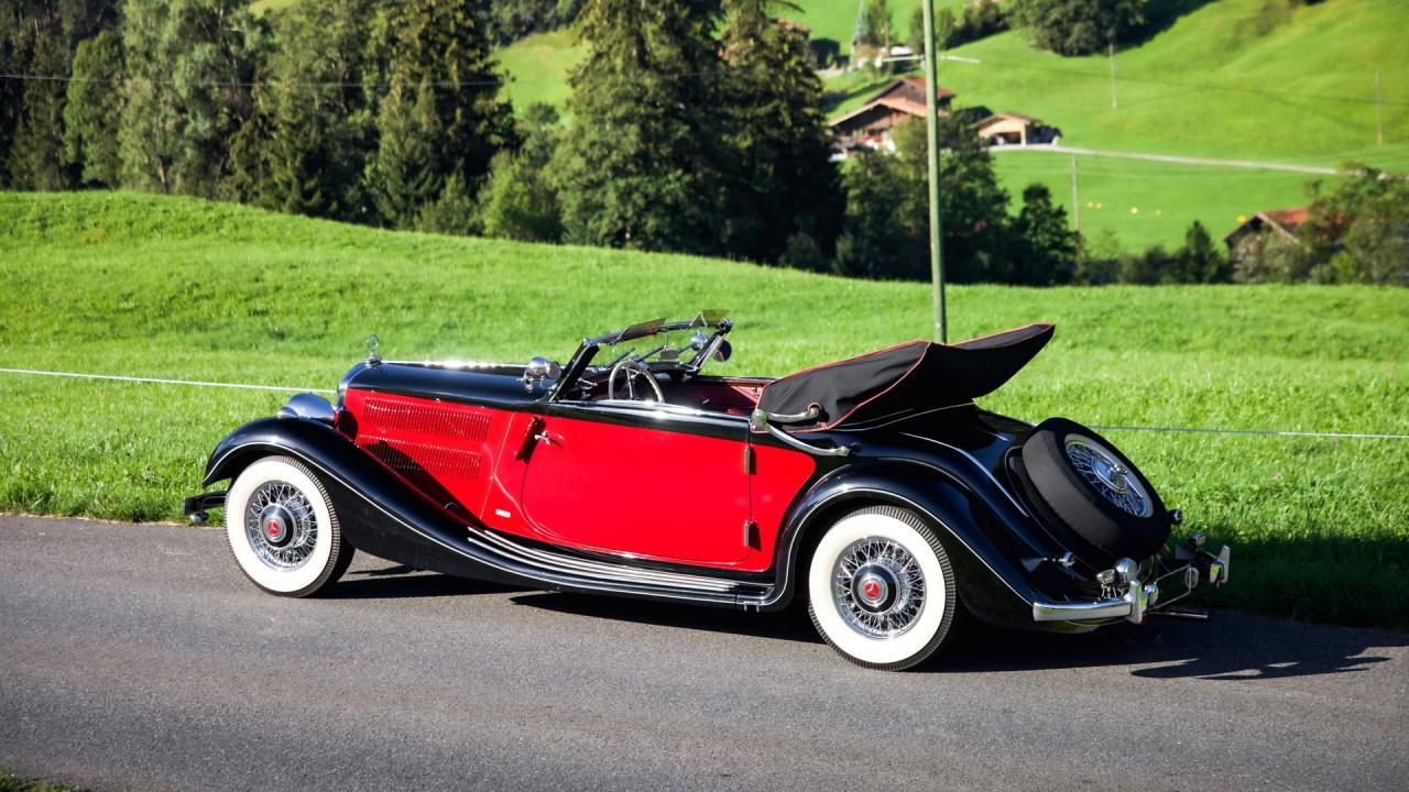 1938 Mercedes - Benz 320 "Cabriolet A" in the style of Sindelfingen