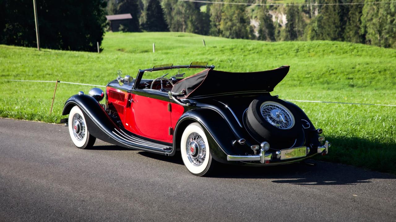 1938 Mercedes - Benz 320 "Cabriolet A" in the style of Sindelfingen