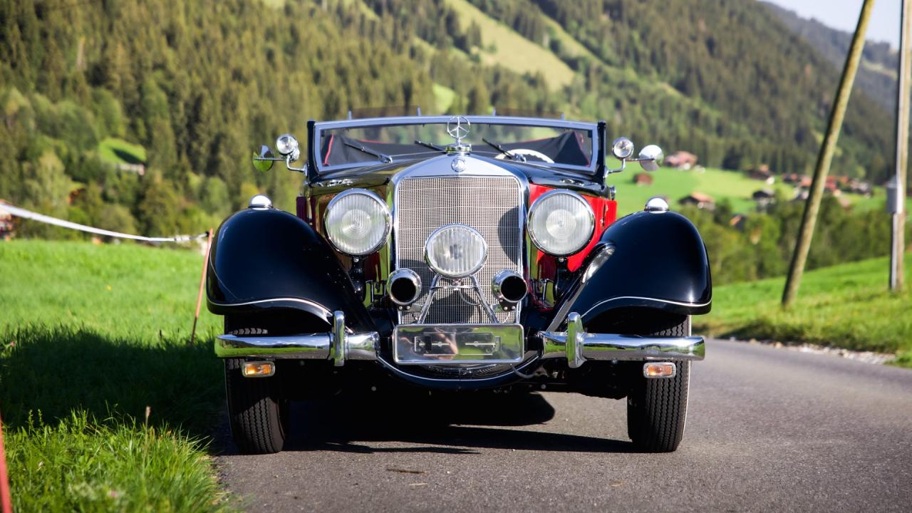 1938 Mercedes - Benz 320 "Cabriolet A" in the style of Sindelfingen