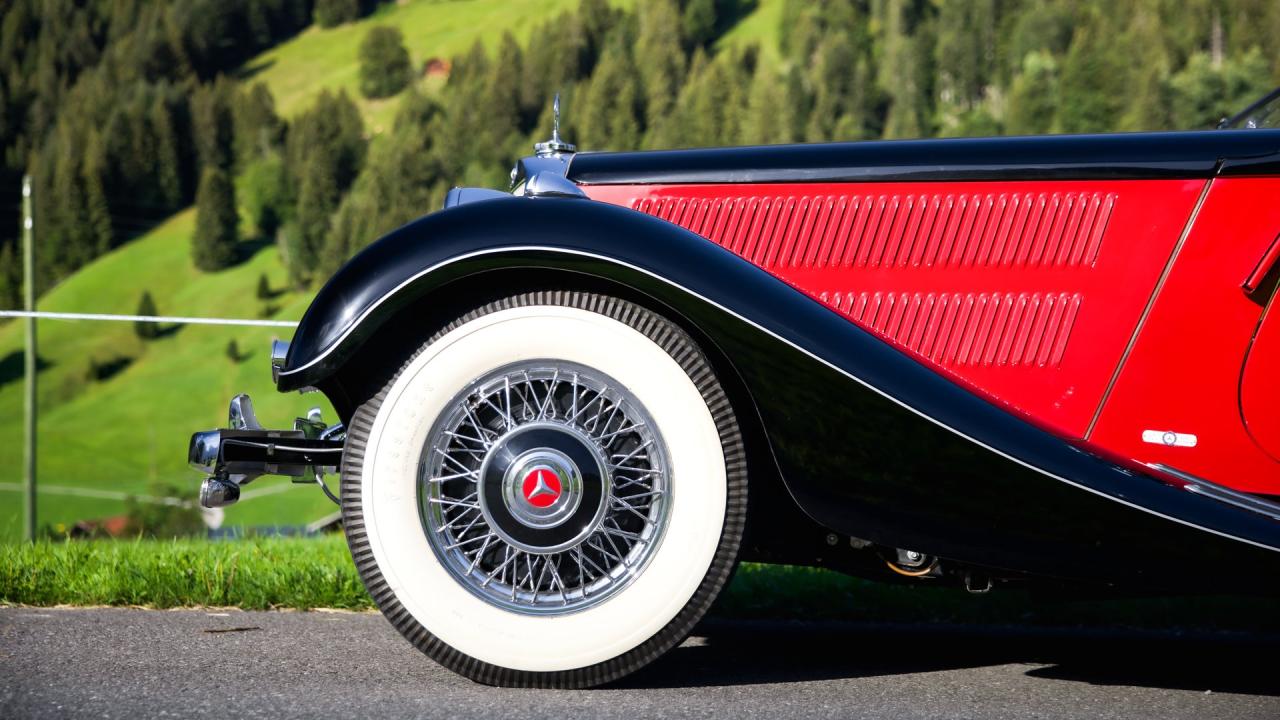 1938 Mercedes - Benz 320 "Cabriolet A" in the style of Sindelfingen