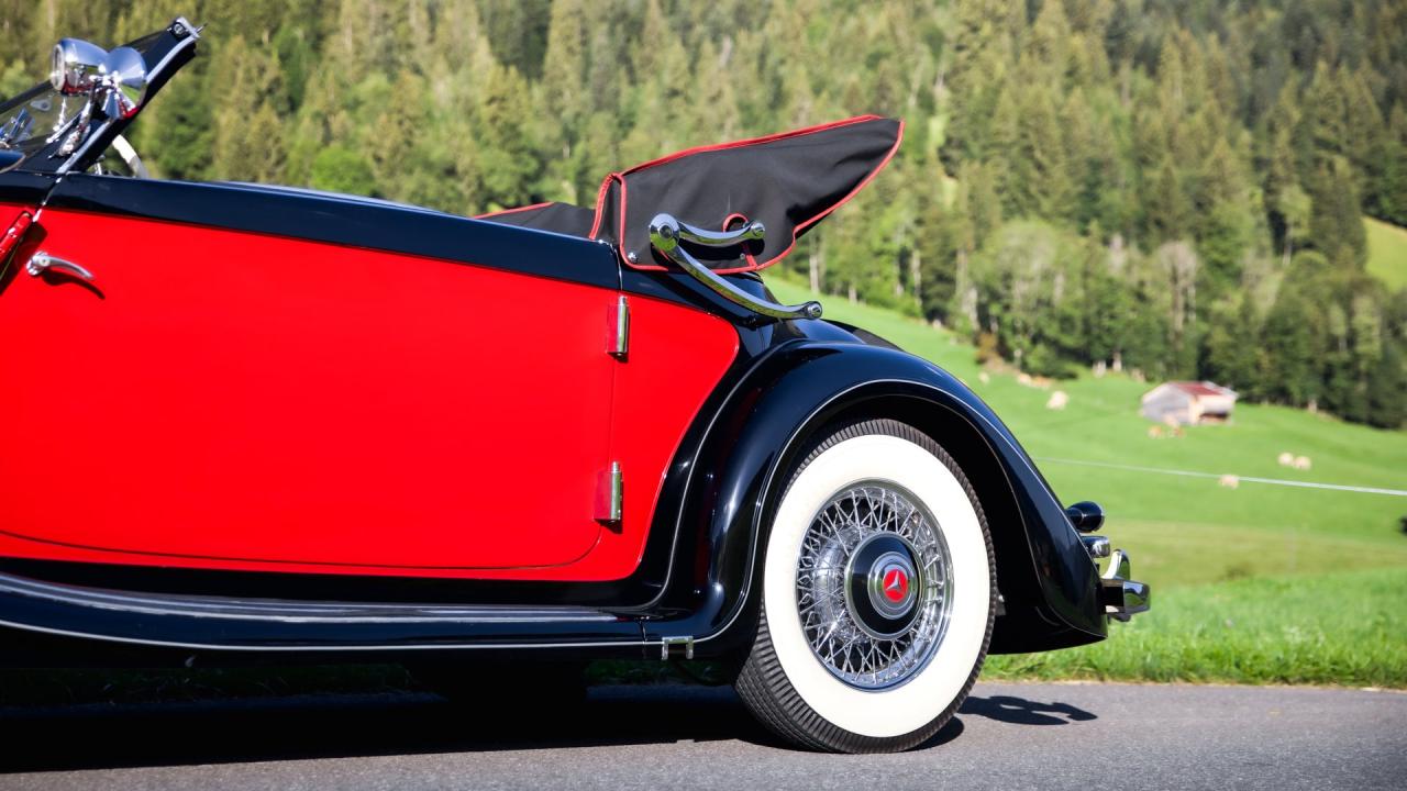 1938 Mercedes - Benz 320 "Cabriolet A" in the style of Sindelfingen