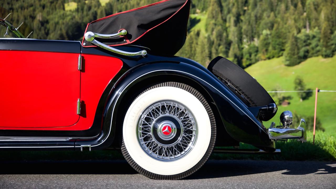 1938 Mercedes - Benz 320 "Cabriolet A" in the style of Sindelfingen