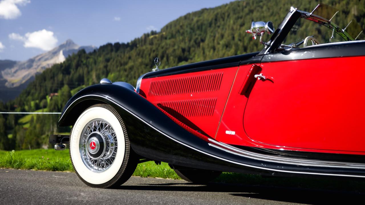 1938 Mercedes - Benz 320 "Cabriolet A" in the style of Sindelfingen