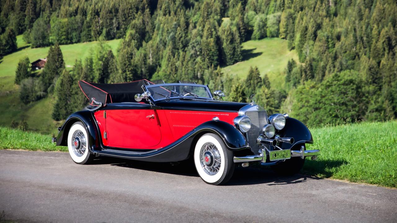 1938 Mercedes - Benz 320 "Cabriolet A" in the style of Sindelfingen