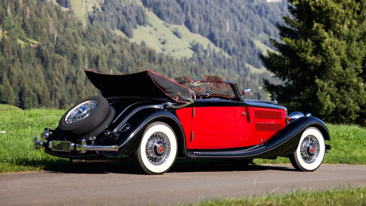1938 Mercedes - Benz 320 "Cabriolet A" in the style of Sindelfingen