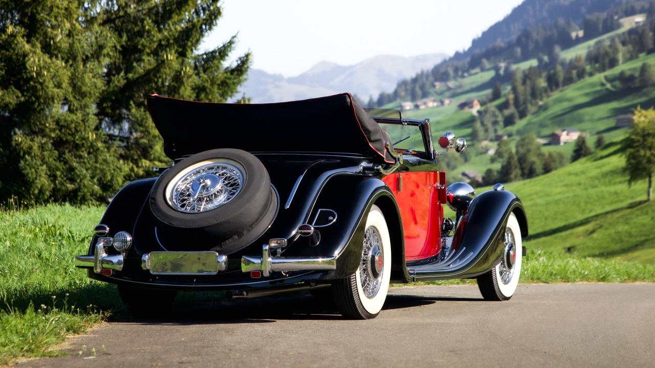 1938 Mercedes - Benz 320 "Cabriolet A" in the style of Sindelfingen