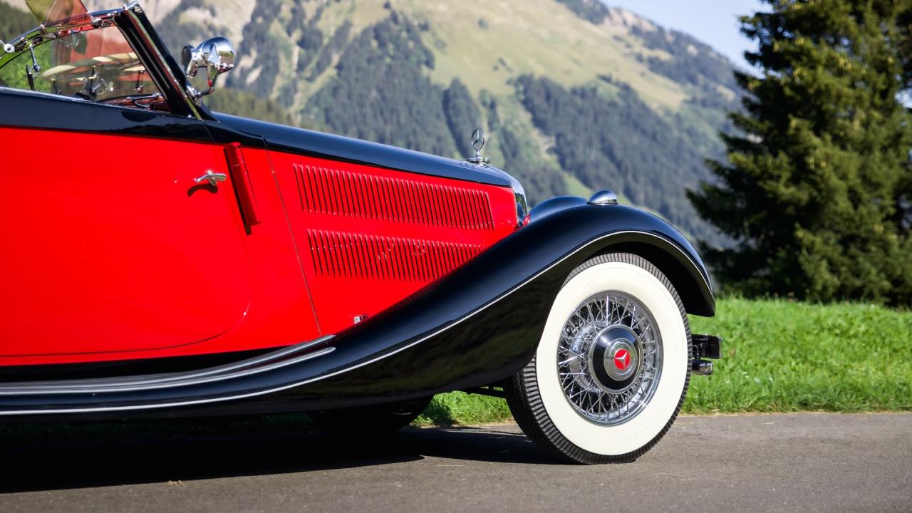 1938 Mercedes - Benz 320 "Cabriolet A" in the style of Sindelfingen
