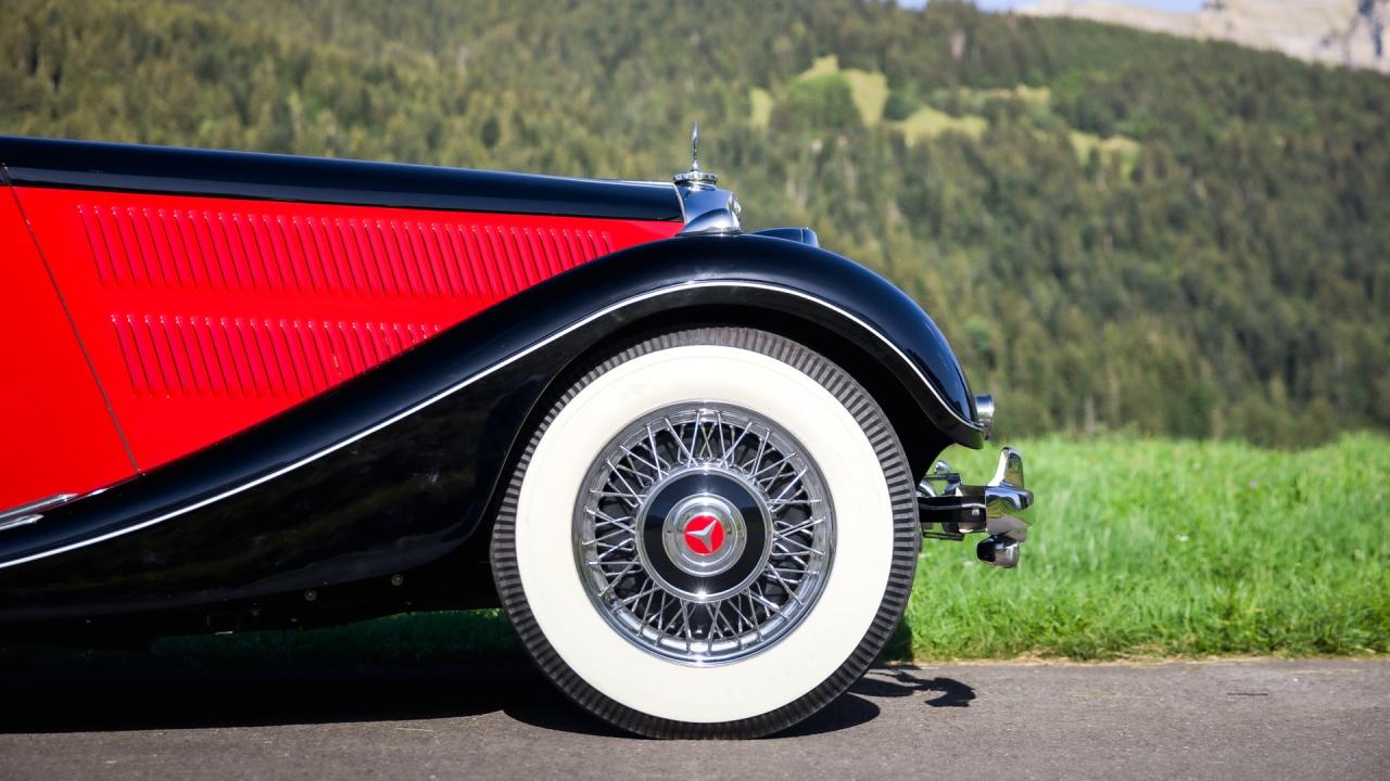 1938 Mercedes - Benz 320 "Cabriolet A" in the style of Sindelfingen