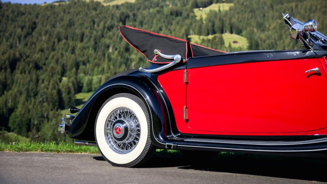1938 Mercedes - Benz 320 "Cabriolet A" in the style of Sindelfingen