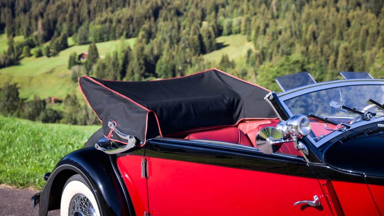 1938 Mercedes - Benz 320 "Cabriolet A" in the style of Sindelfingen