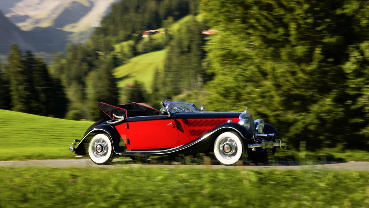 1938 Mercedes - Benz 320 "Cabriolet A" in the style of Sindelfingen