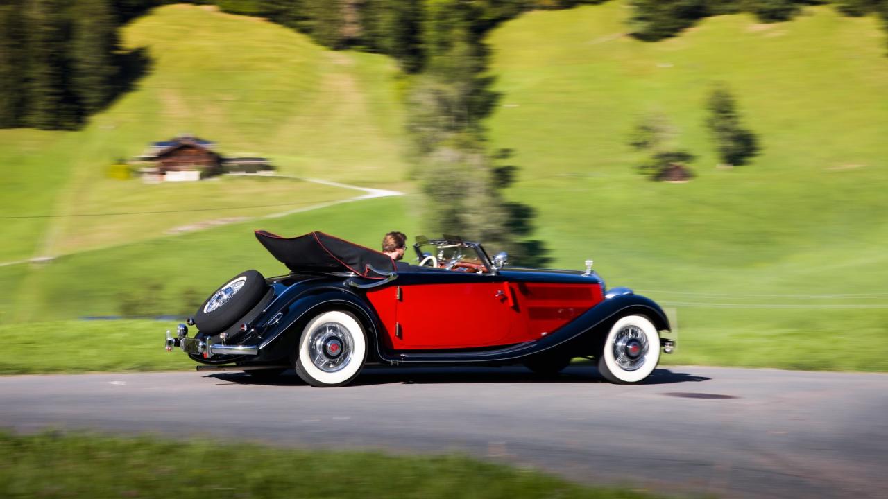 1938 Mercedes - Benz 320 "Cabriolet A" in the style of Sindelfingen