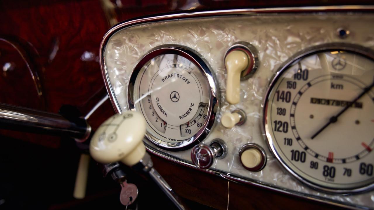 1938 Mercedes - Benz 320 "Cabriolet A" in the style of Sindelfingen