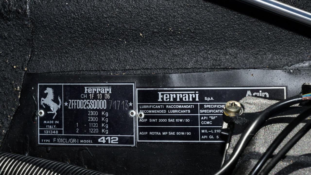 1987 Ferrari 412