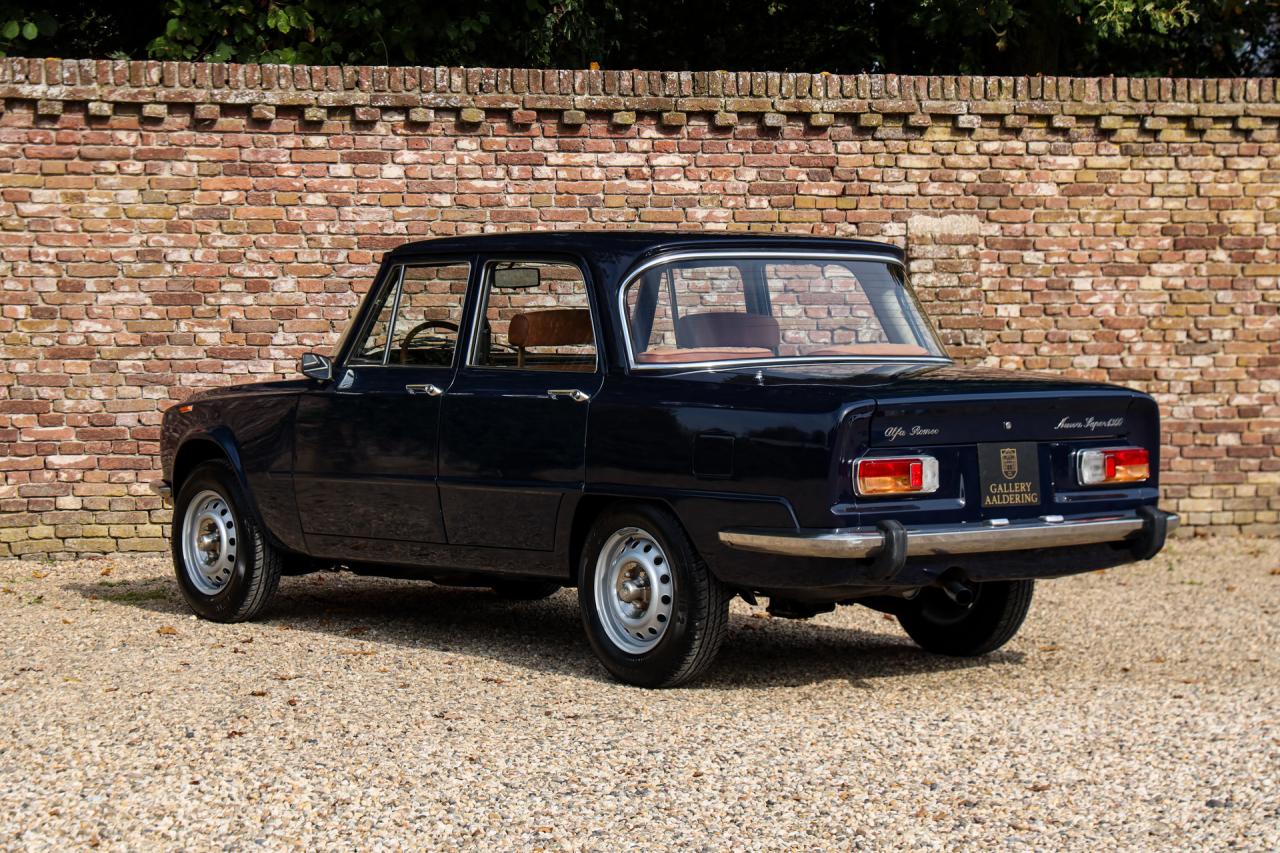 1975 Alfa Romeo Giulia Nuova Super 1300 &ldquo;In very original condition&rdquo;