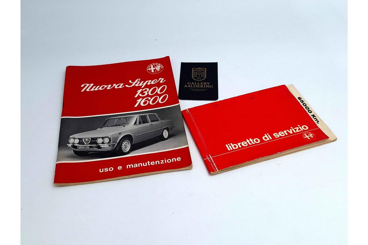 1975 Alfa Romeo Giulia Nuova Super 1300 &ldquo;In very original condition&rdquo;