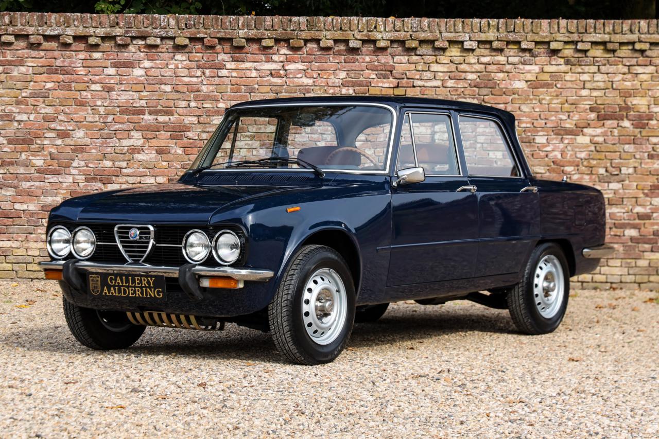 1975 Alfa Romeo Giulia Nuova Super 1300 &ldquo;In very original condition&rdquo;