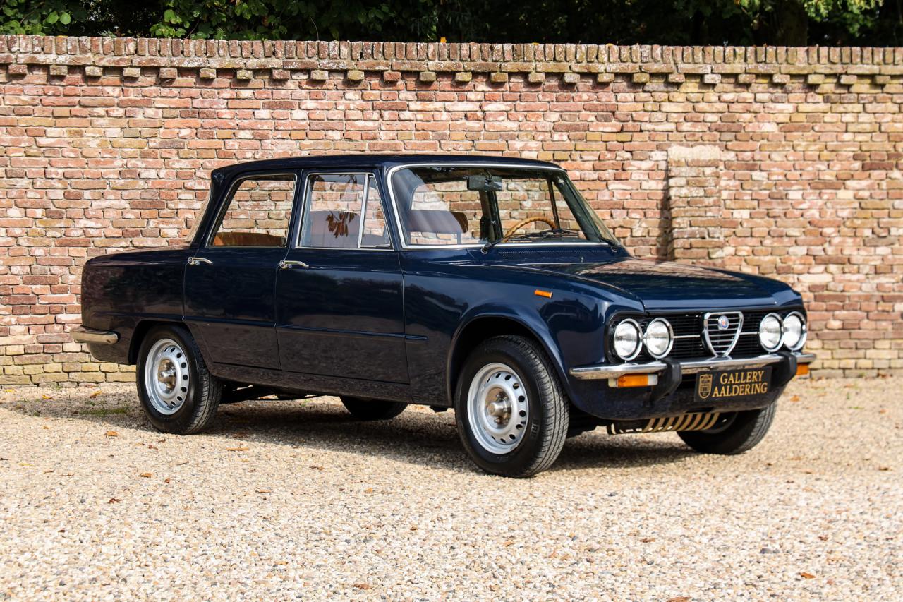 1975 Alfa Romeo Giulia Nuova Super 1300 &ldquo;In very original condition&rdquo;