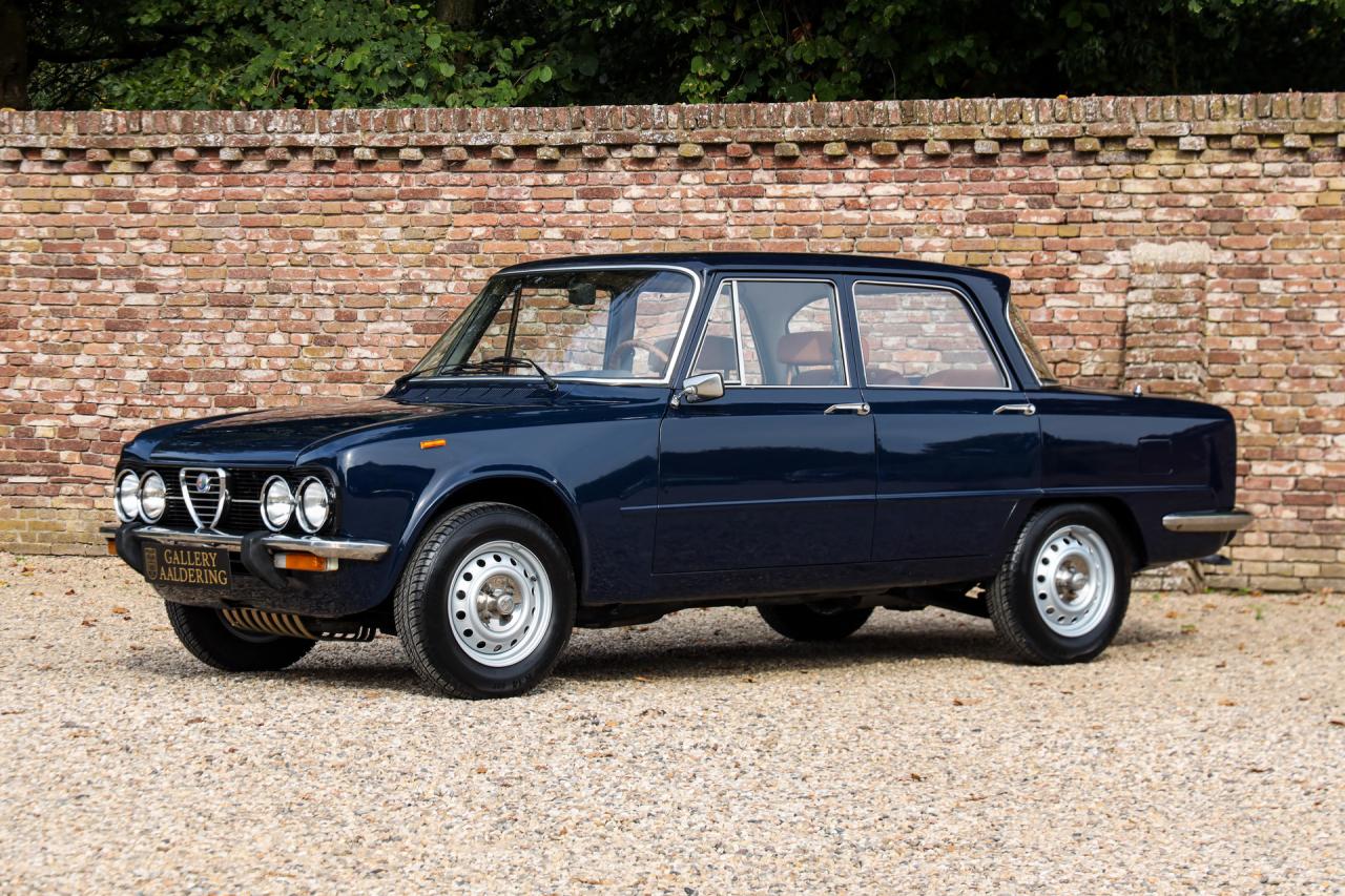 1975 Alfa Romeo Giulia Nuova Super 1300 &ldquo;In very original condition&rdquo;