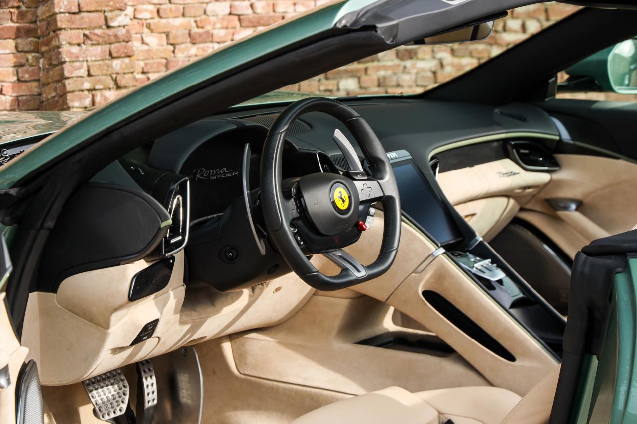 2024 Ferrari Roma Spider &ldquo;Verde Dora&rdquo;