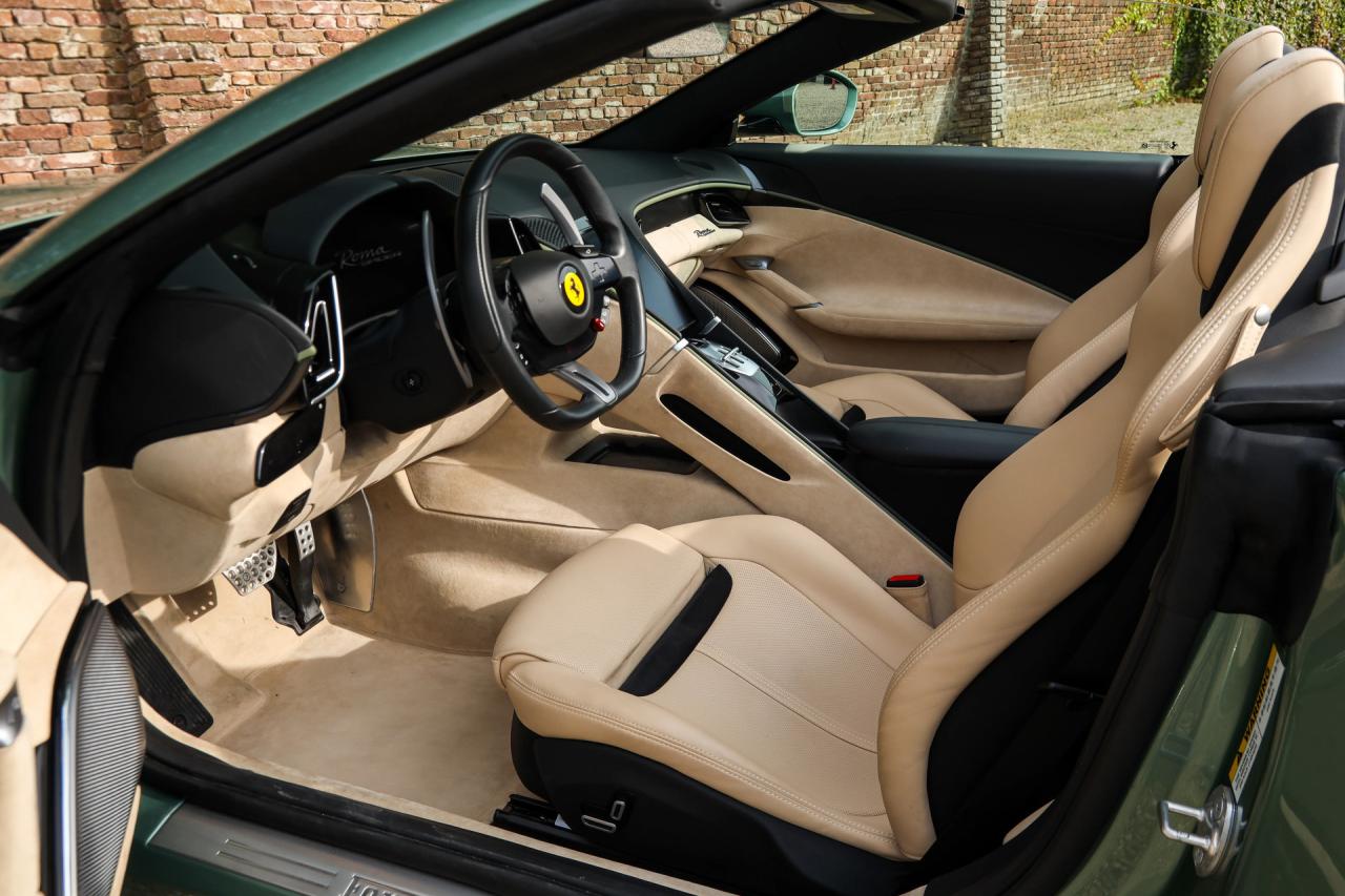 2024 Ferrari Roma Spider &ldquo;Verde Dora&rdquo;