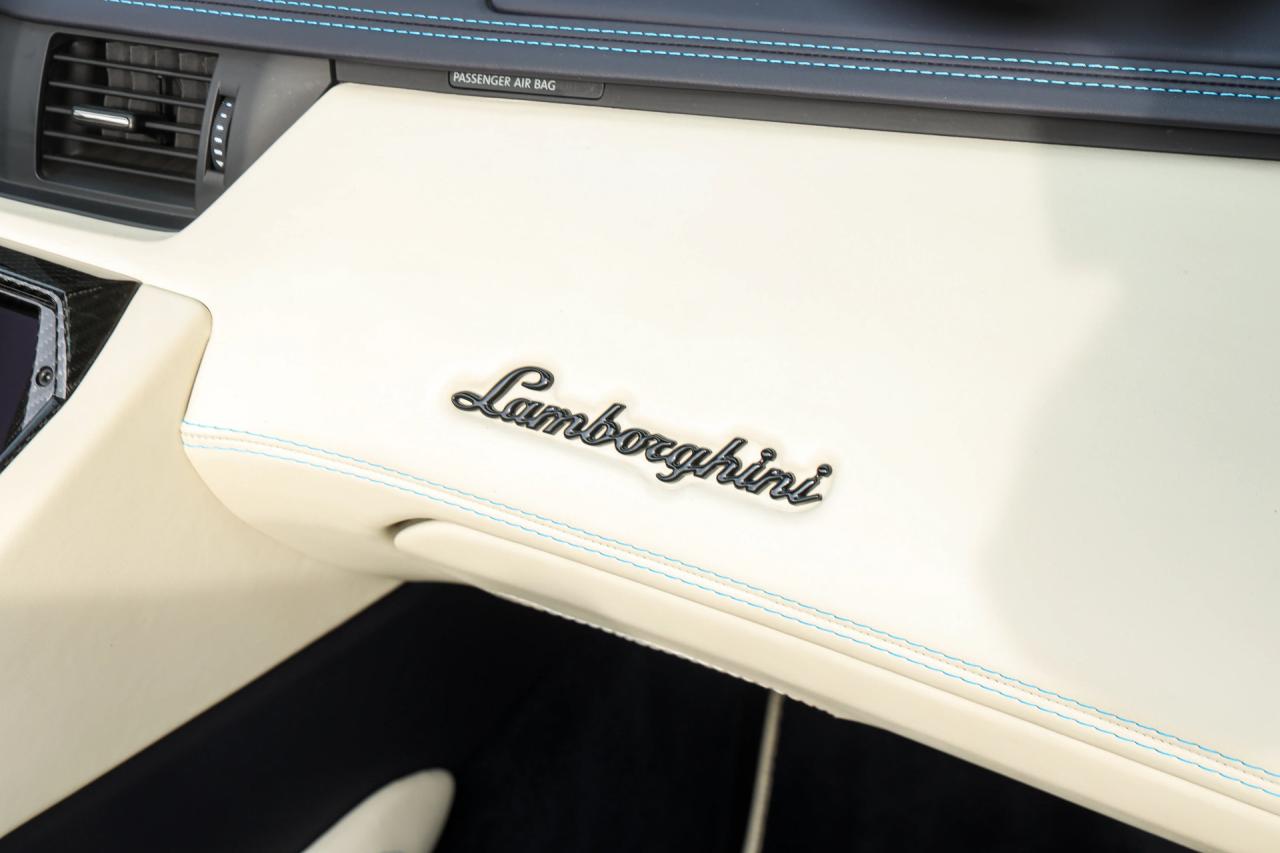 2018 Lamborghini Aventador S Roadster &ldquo;Blu Aegir over Bianco Polar&rdquo;