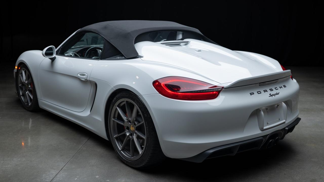 2016 Porsche Boxster Spyder
