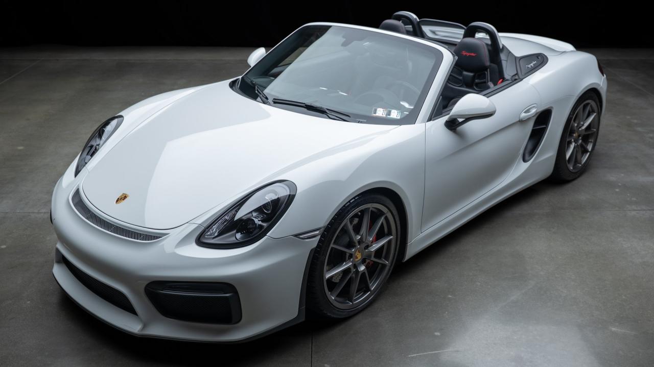 2016 Porsche Boxster Spyder