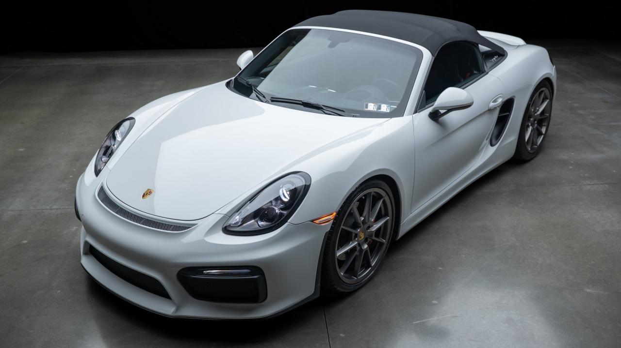 2016 Porsche Boxster Spyder