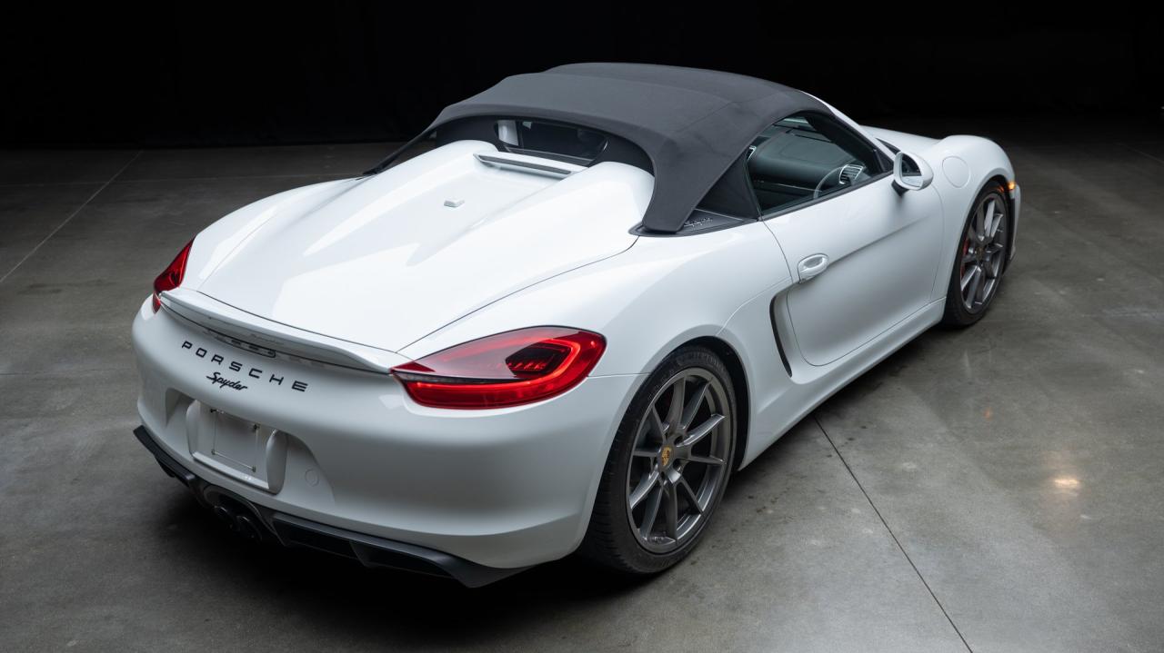 2016 Porsche Boxster Spyder