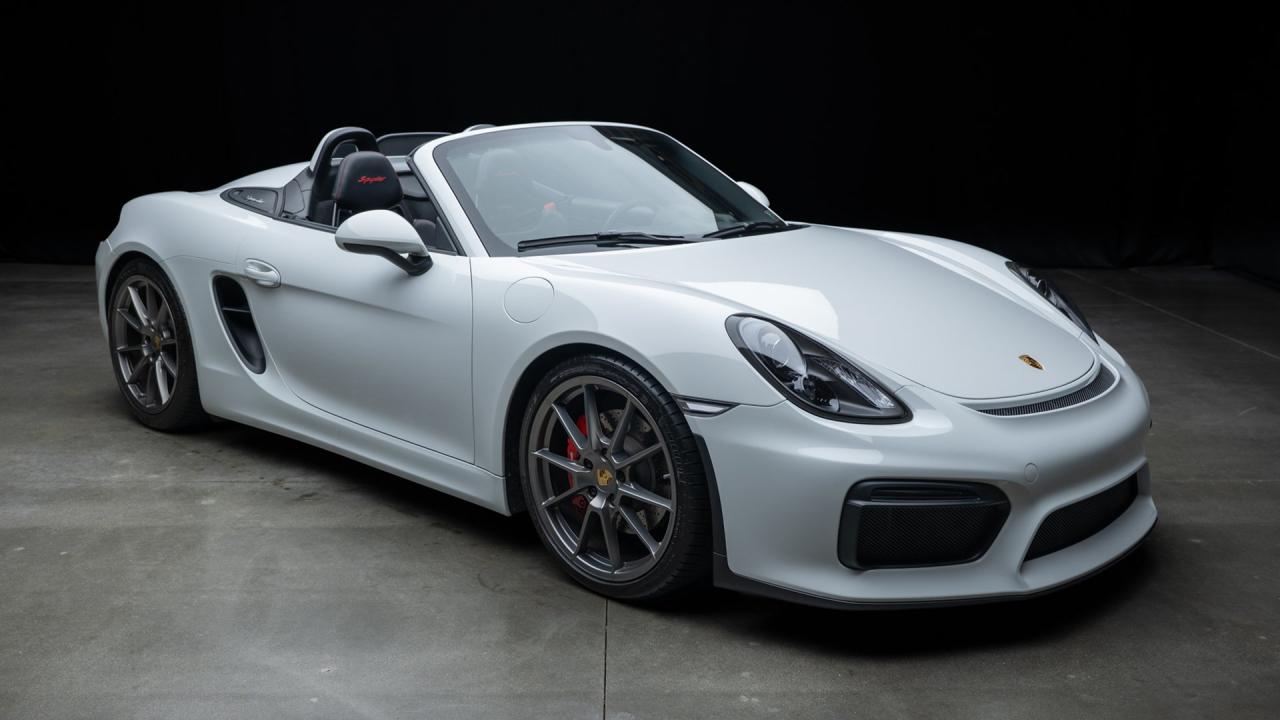 2016 Porsche Boxster Spyder