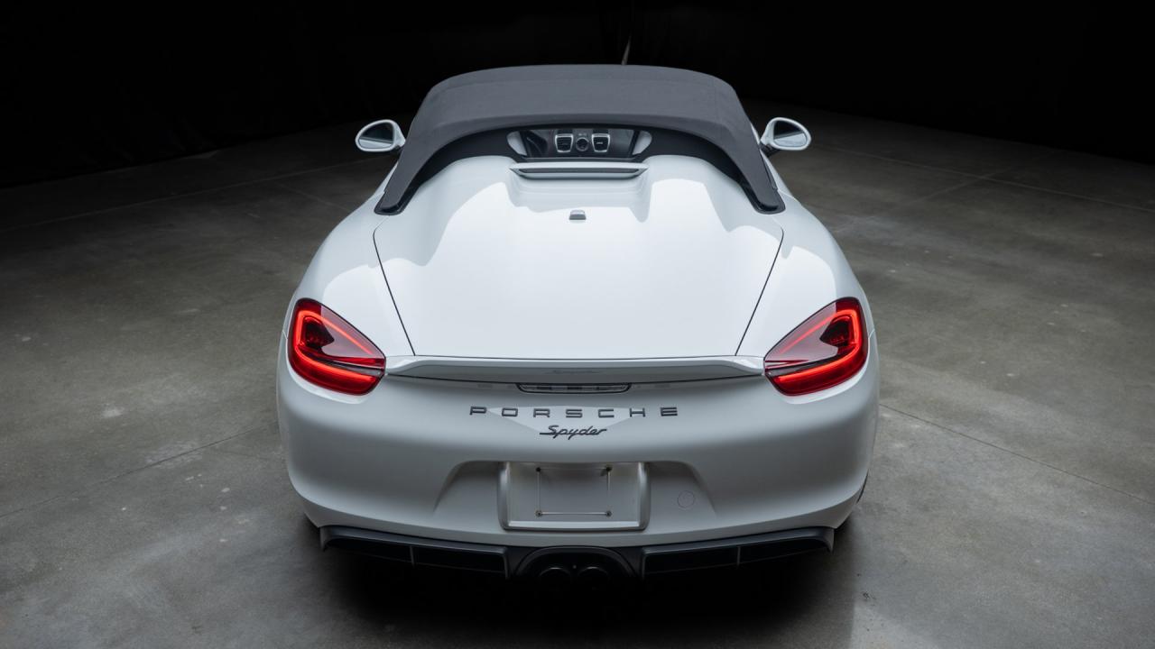 2016 Porsche Boxster Spyder