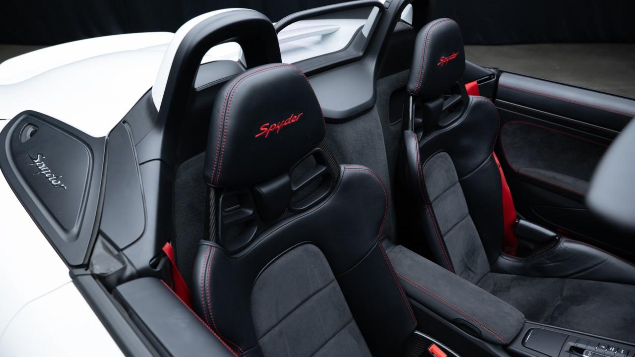 2016 Porsche Boxster Spyder