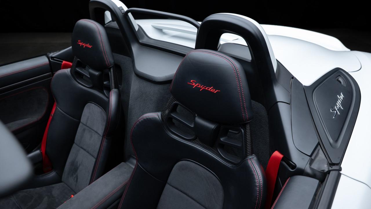 2016 Porsche Boxster Spyder