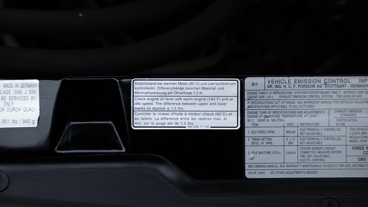 1998 Porsche 911 Carrera Cabriolet