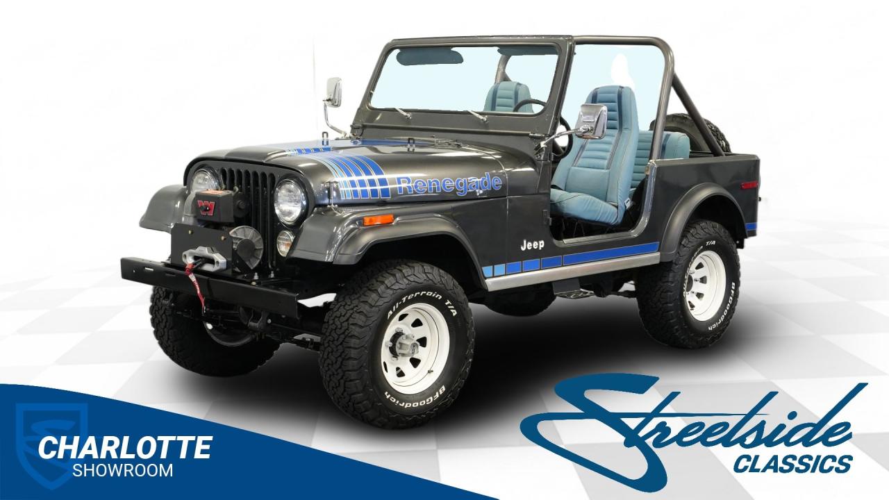 1980 Jeep CJ7 Renegade Denim Package
