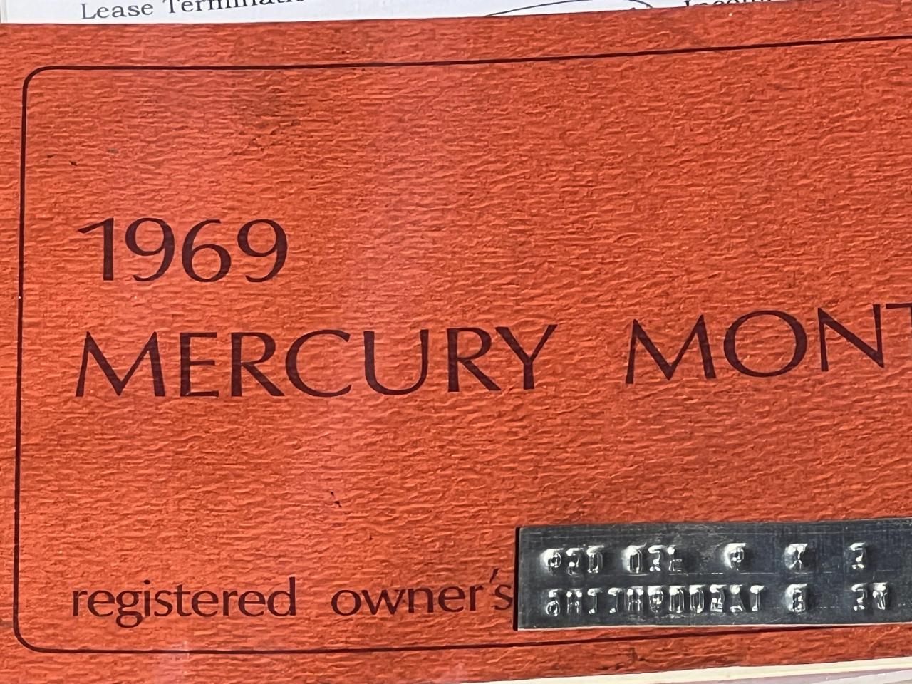 1969 Mercury Montego