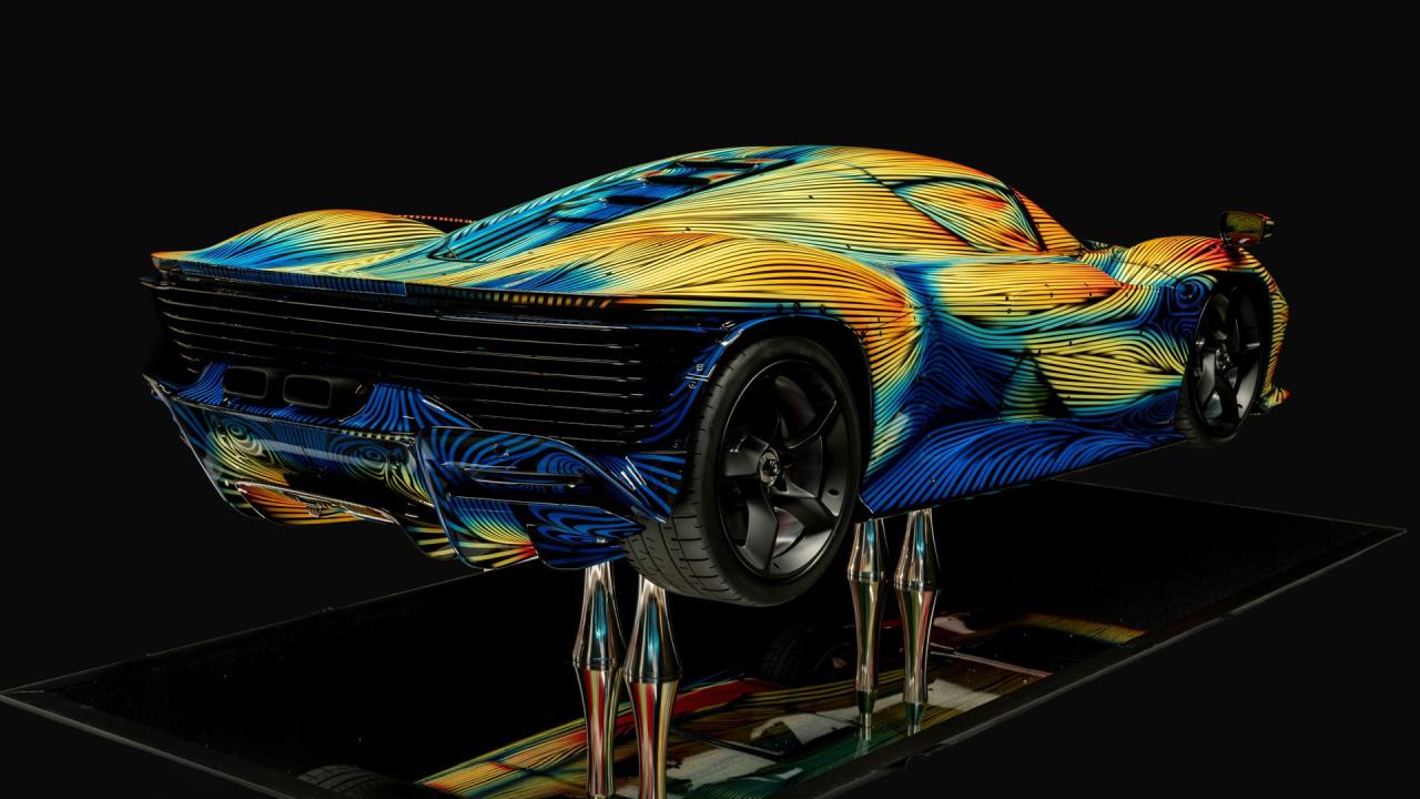 2025 Ferrari Daytona SP3 Speedform Model