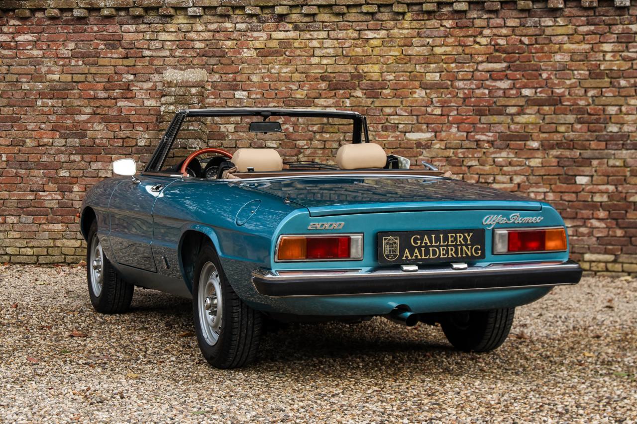 1981 Alfa Romeo Spider 2000 Coda Tronca &ldquo;Most Beautiful Blue&rdquo;