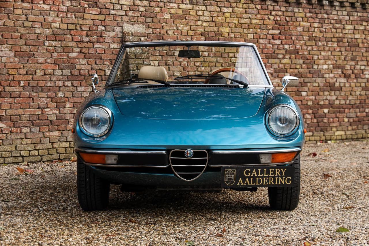 1981 Alfa Romeo Spider 2000 Coda Tronca &ldquo;Most Beautiful Blue&rdquo;