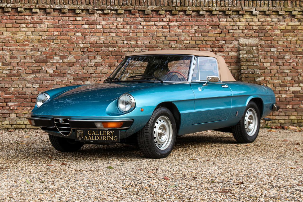 1981 Alfa Romeo Spider 2000 Coda Tronca &ldquo;Most Beautiful Blue&rdquo;
